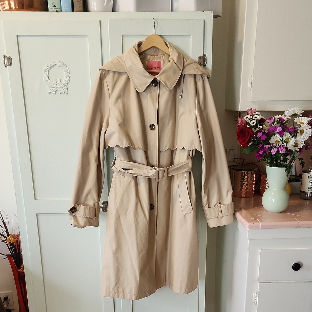Kate Spade Classic Tan Trench Coat